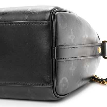 Louis Vuitton Monogram Ink Speedy BB Black 9 of 9