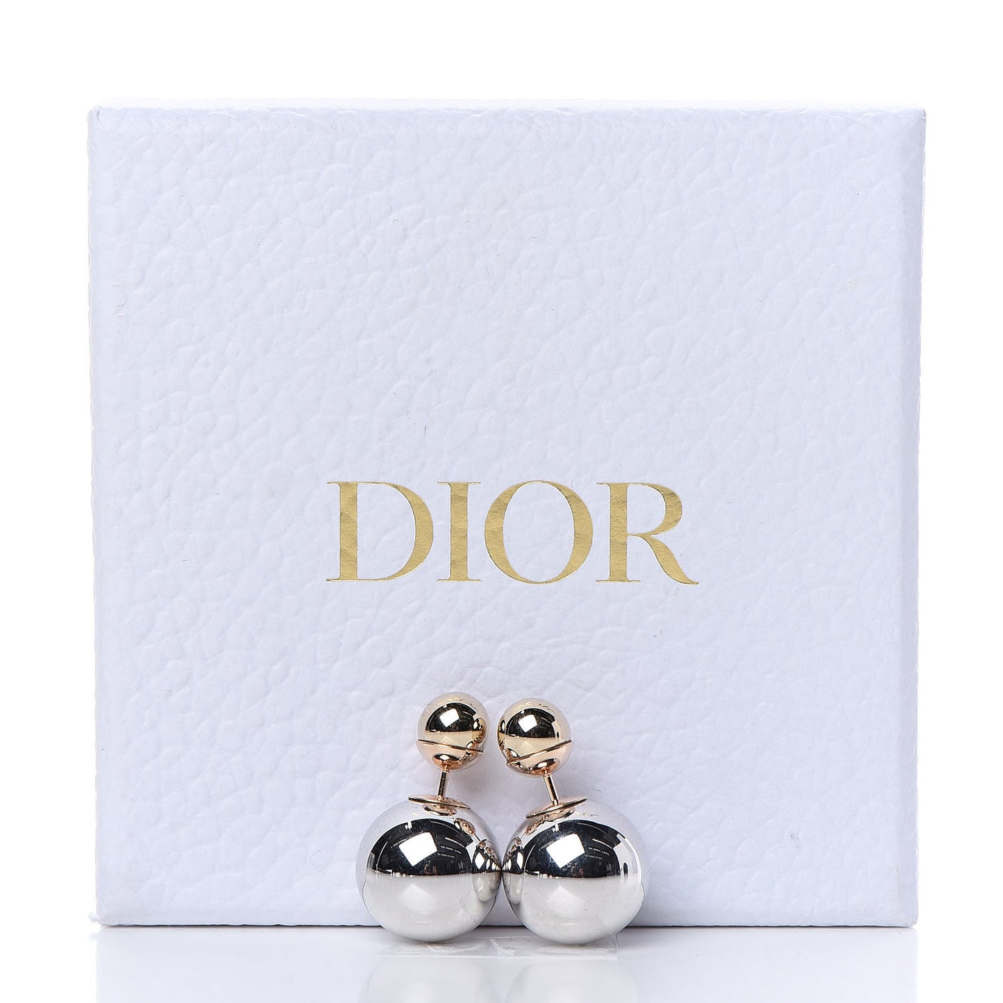 Mise En Dior Tribal Earrings Silver Gold