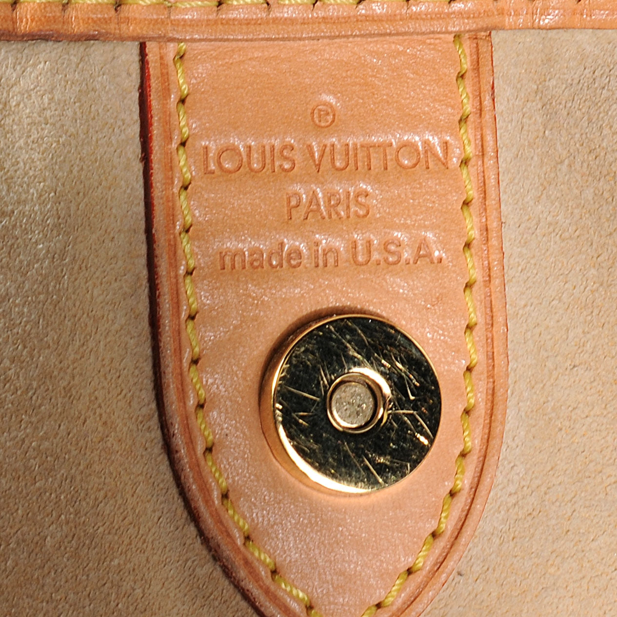 Louis Vuitton Damier Azur Galliera GM 4 of 9