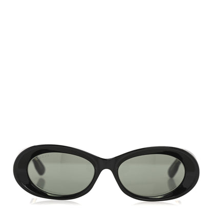 Gucci Acetate Oval Frame GG1527S Sunglasses Black 2 of 8