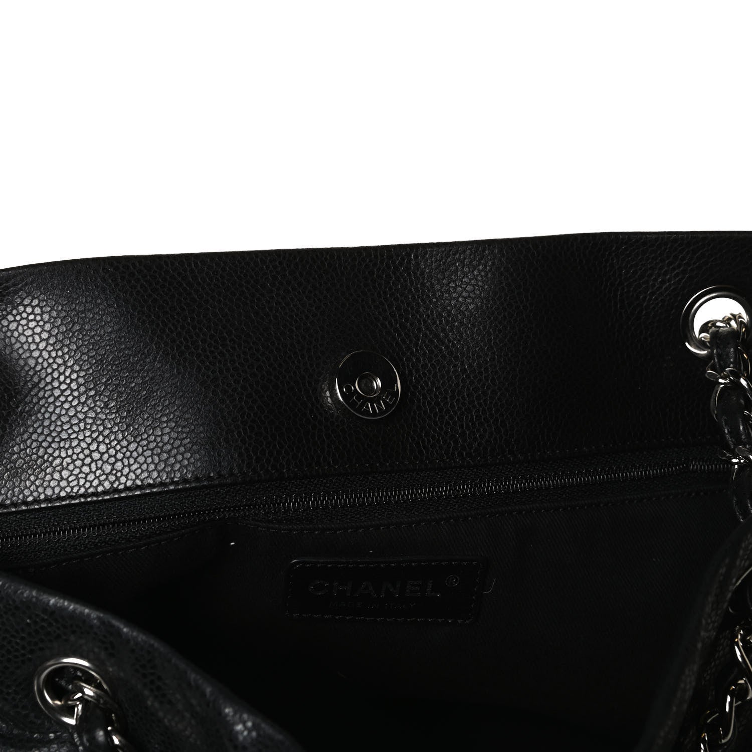 Chanel Soft Caviar Large Timeless CC Shopping Tote Black 19 of 19