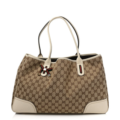Gucci Monogram Large Princy Tote Off White 1 of 13