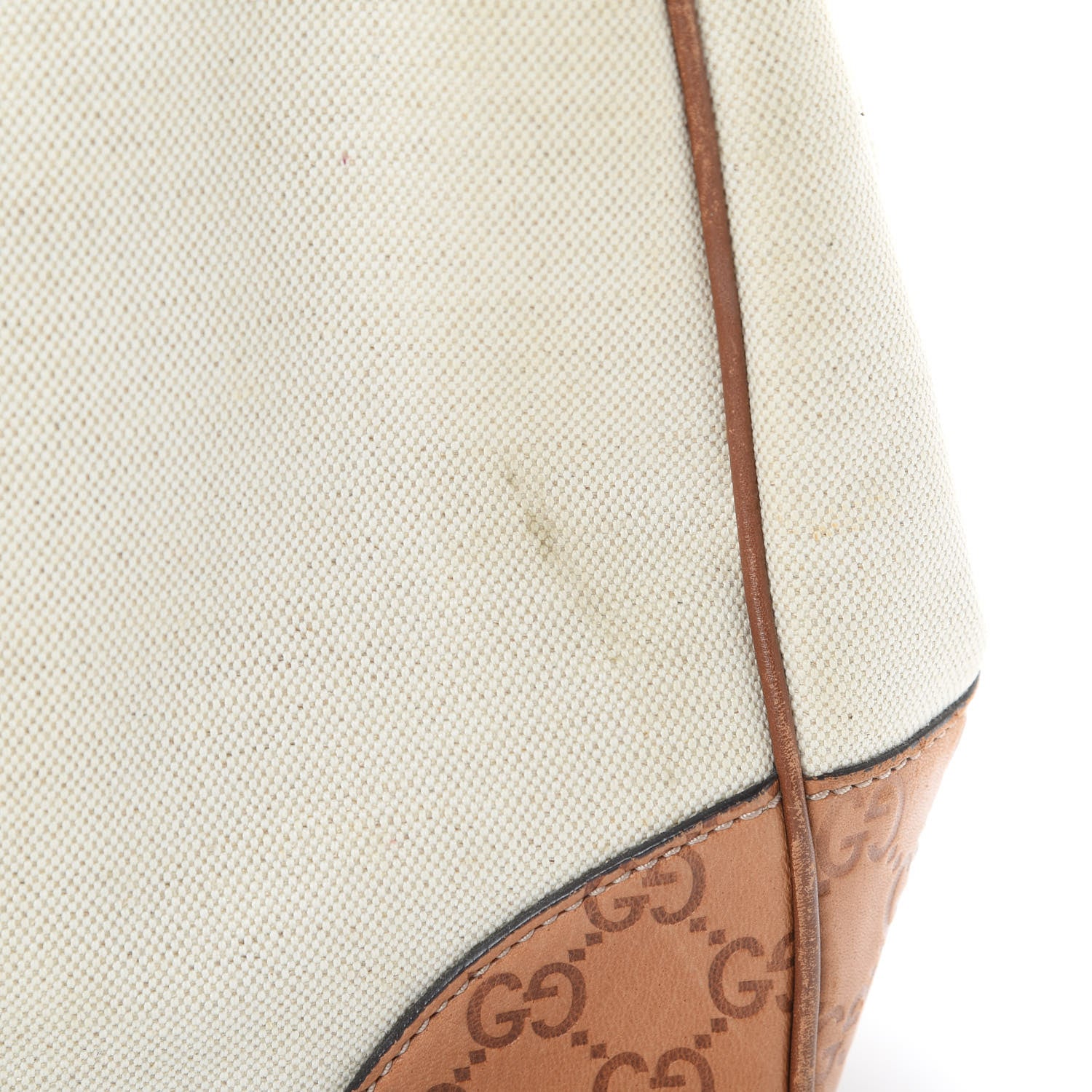 Gucci Canvas Guccissima Hobo Beige 13 of 19