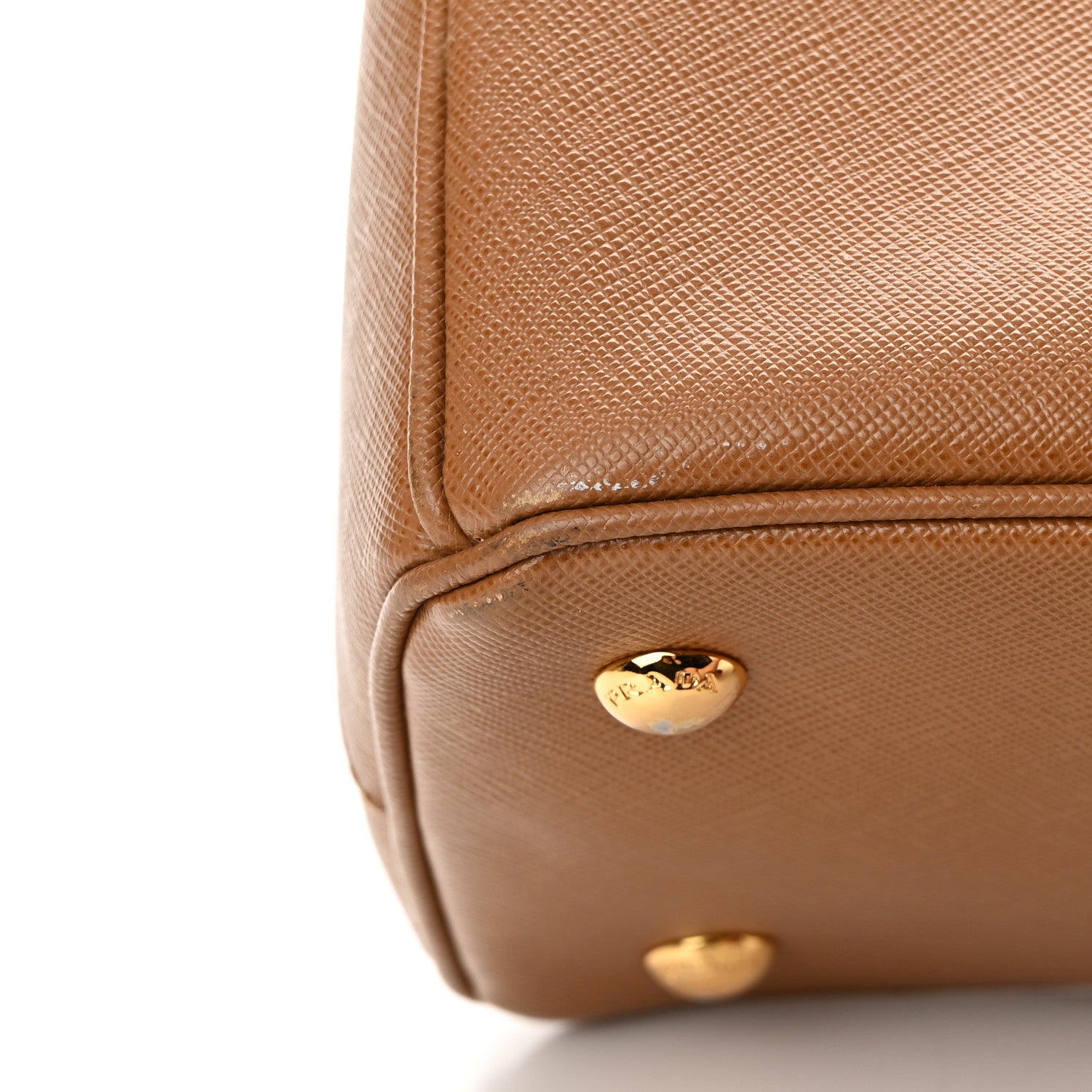 Prada Saffiano Lux Medium Tote Caramel 15 of 18