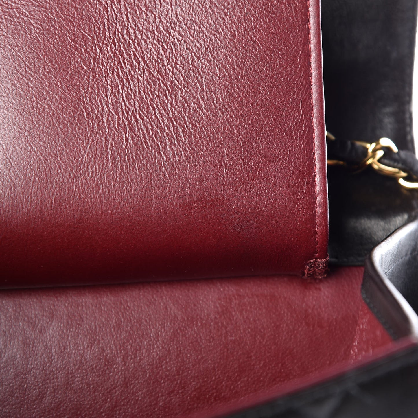 Lambskin Quilted Medium Single Flap Black