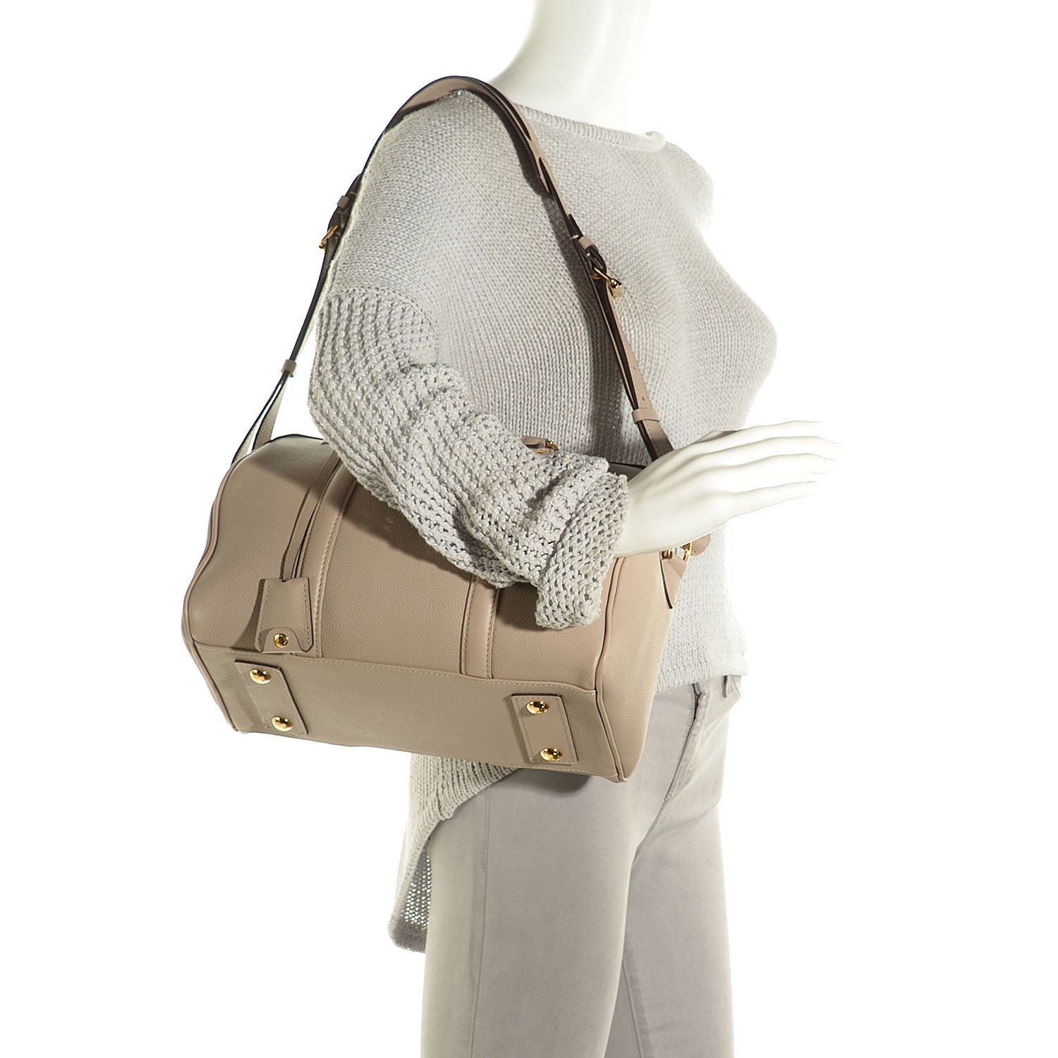 Louis Vuitton Veau Cachemire SC Bag PM Galet 2 of 7