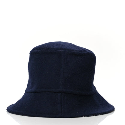 Christian Dior Oblique Jacquard Bucket Hat 57 Blue 5 of 7