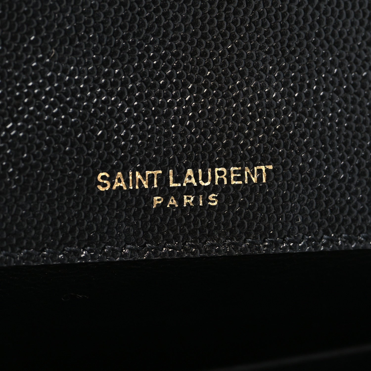 Saint Laurent Grain De Poudre Matelasse Monogram Small Vicky Chain Bag Black 6 of 11