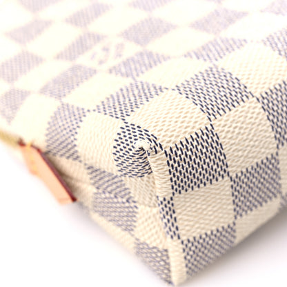 Louis Vuitton Damier Azur Cosmetic Pouch GM 9 of 16