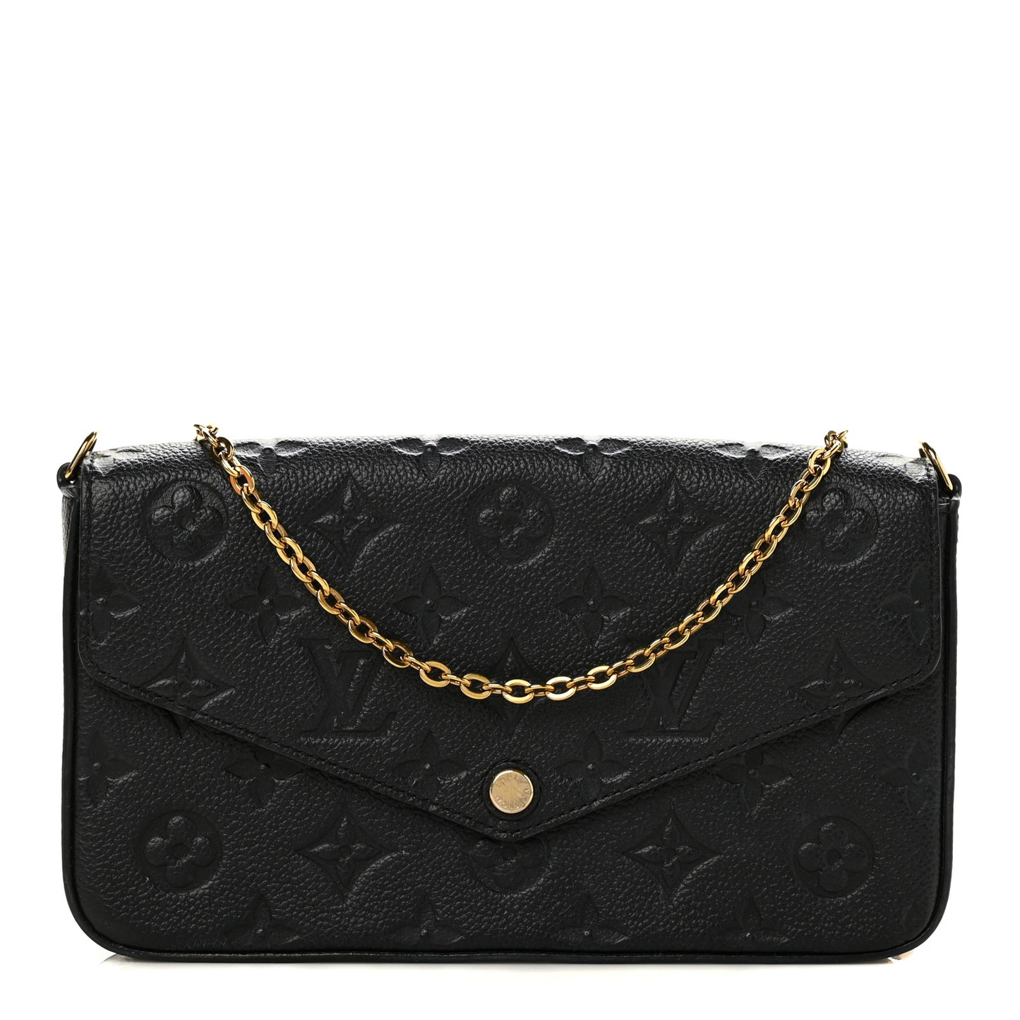 Empreinte Pochette Felicie Chain Wallet Black