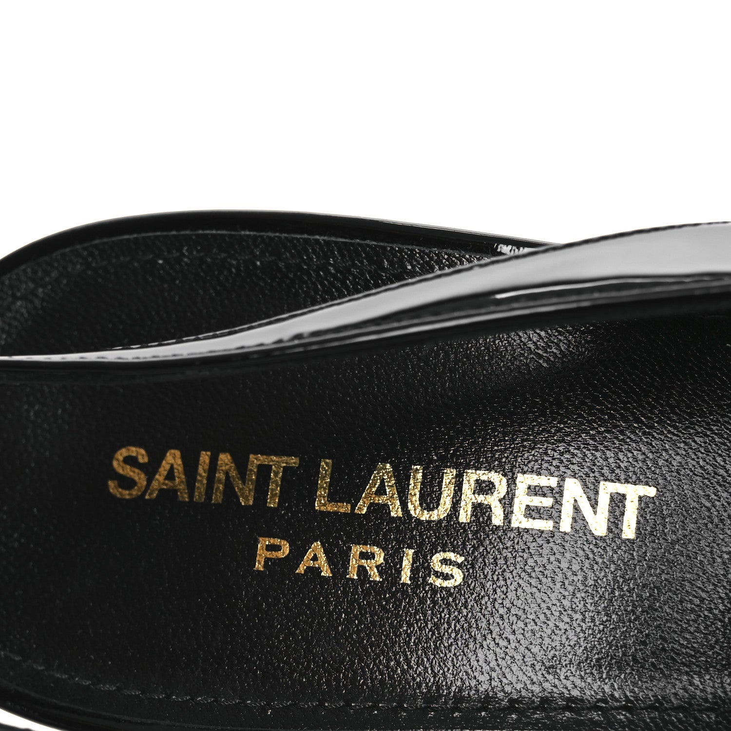 Saint Laurent Vernice Carol 60 Slingback Pumps 40 Black 9 of 12