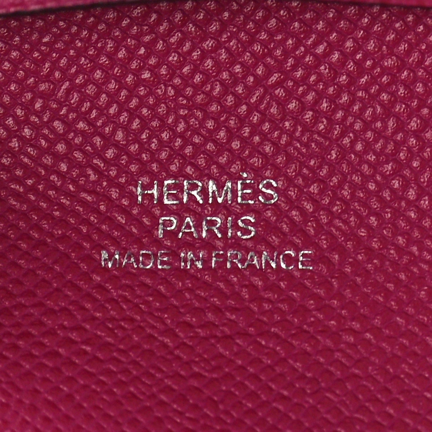Hermes Epsom Bastia Coin Purse Rose Pourpre 6 of 9