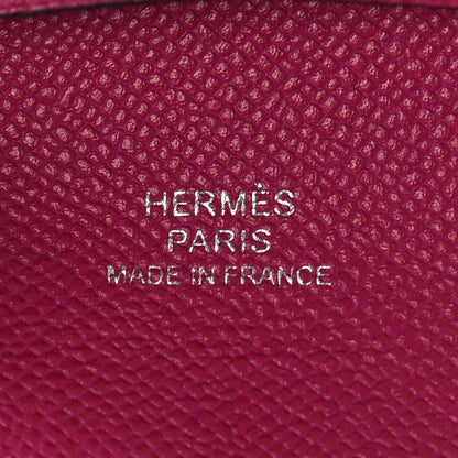 Hermes Epsom Bastia Coin Purse Rose Pourpre 6 of 9
