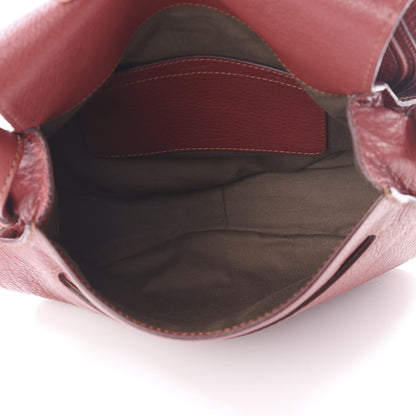 Chloe Calfskin Medium Marcie Round Crossbody Bag Red 4 of 9