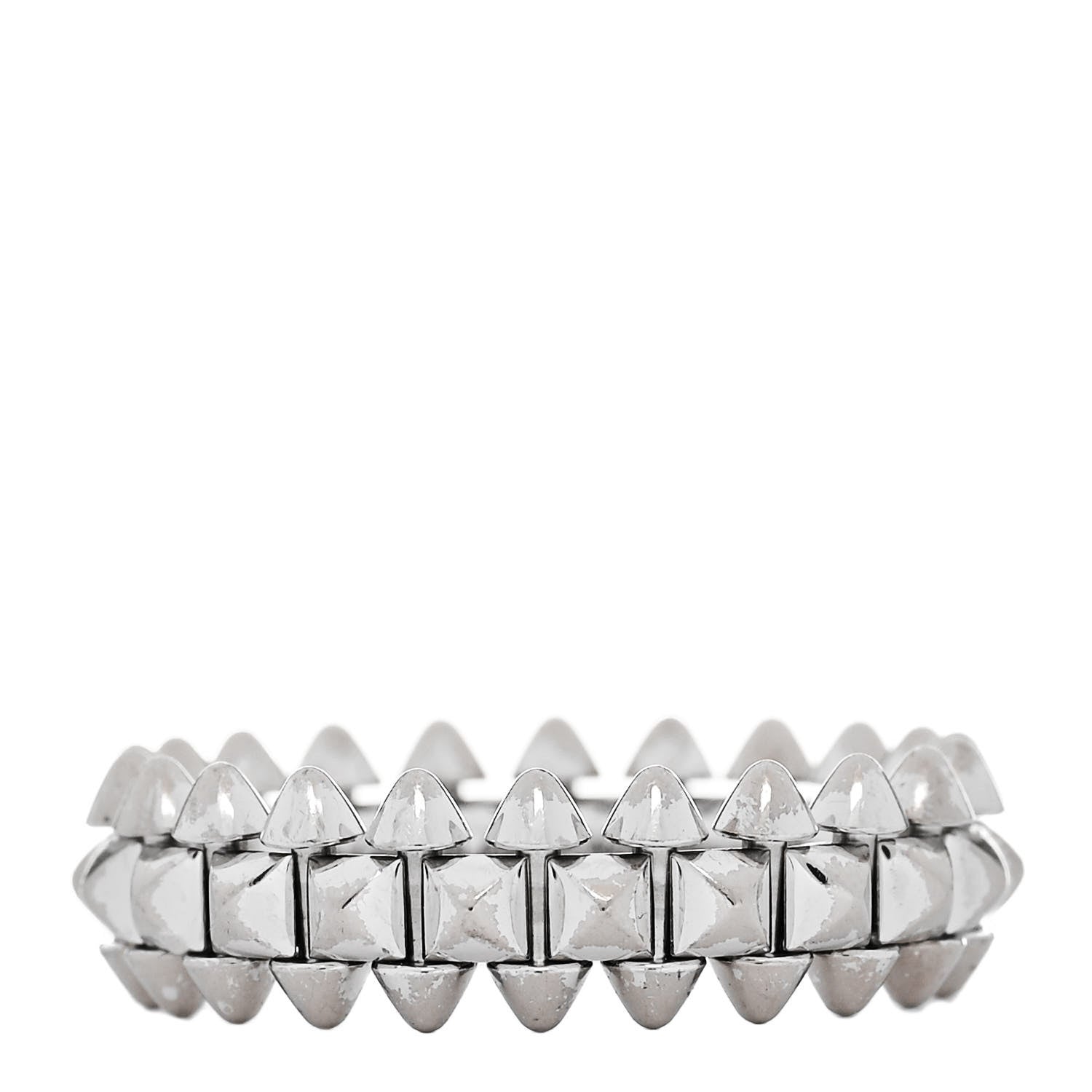 Cartier 18K White Gold SM Clash De Cartier Ring 53 6.25 1 of 4