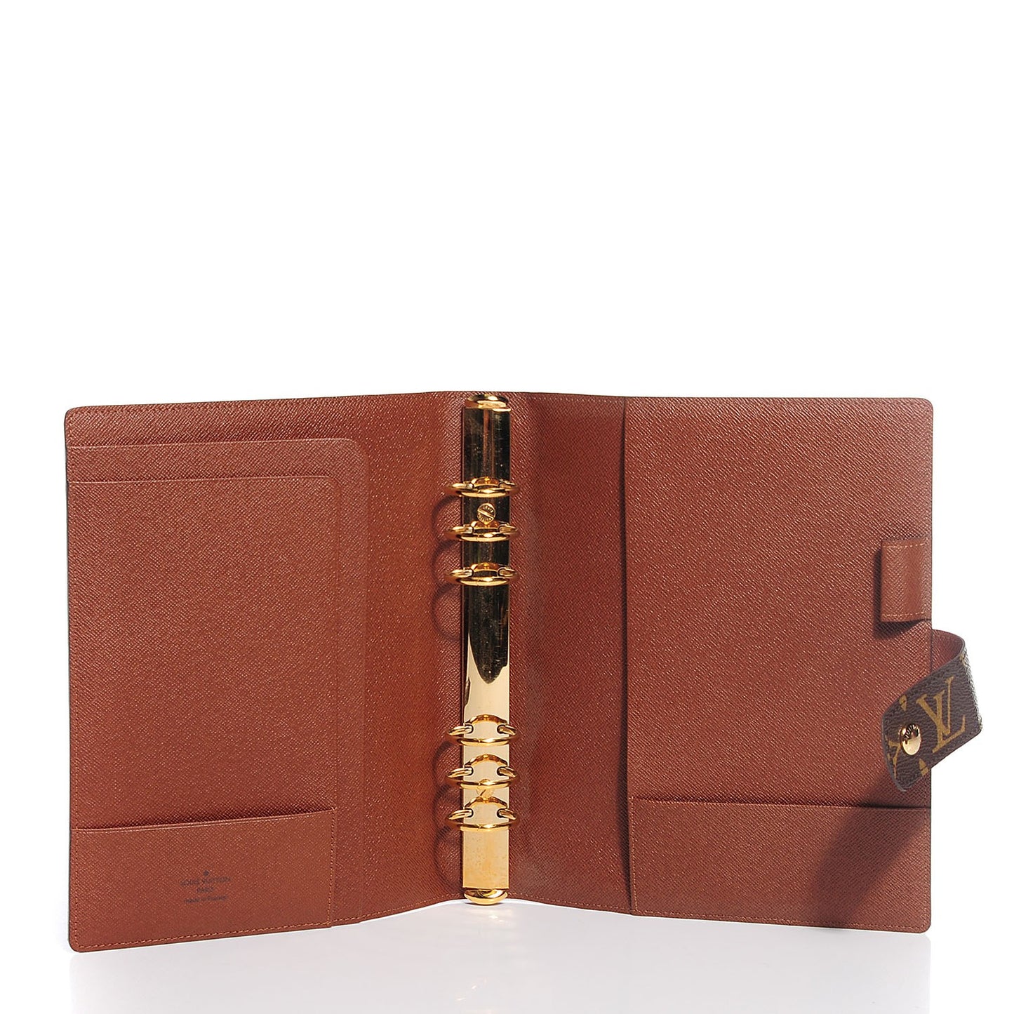 Monogram Large Ring Agenda Cover