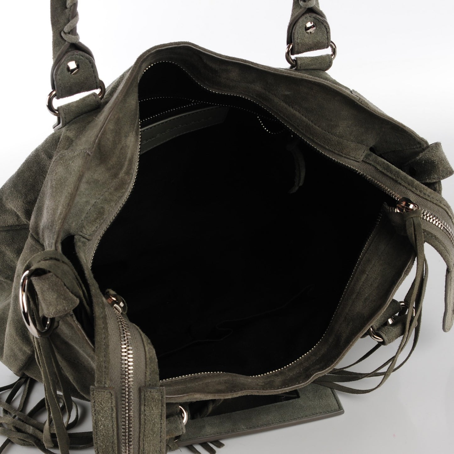 Baby Daim Suede Velo Gris Vison
