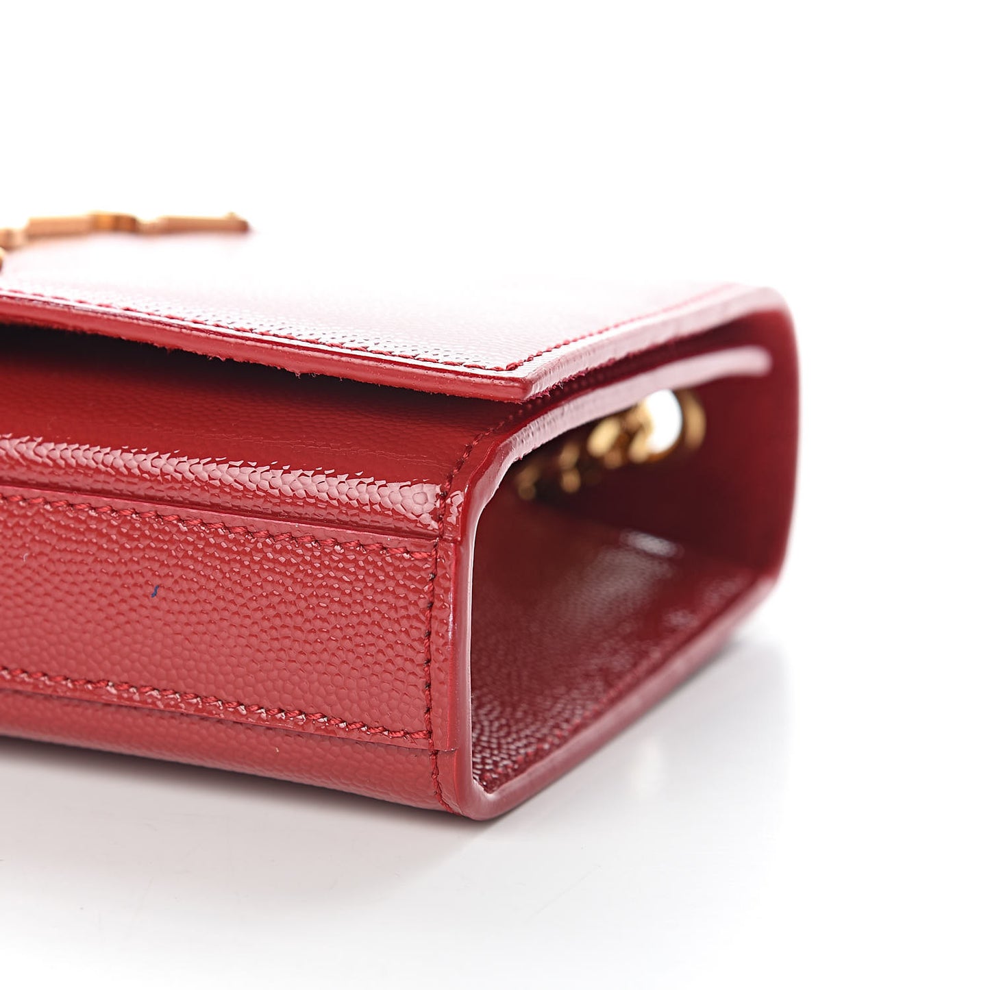 Grain De Poudre Small Monogram Kate Satchel Red