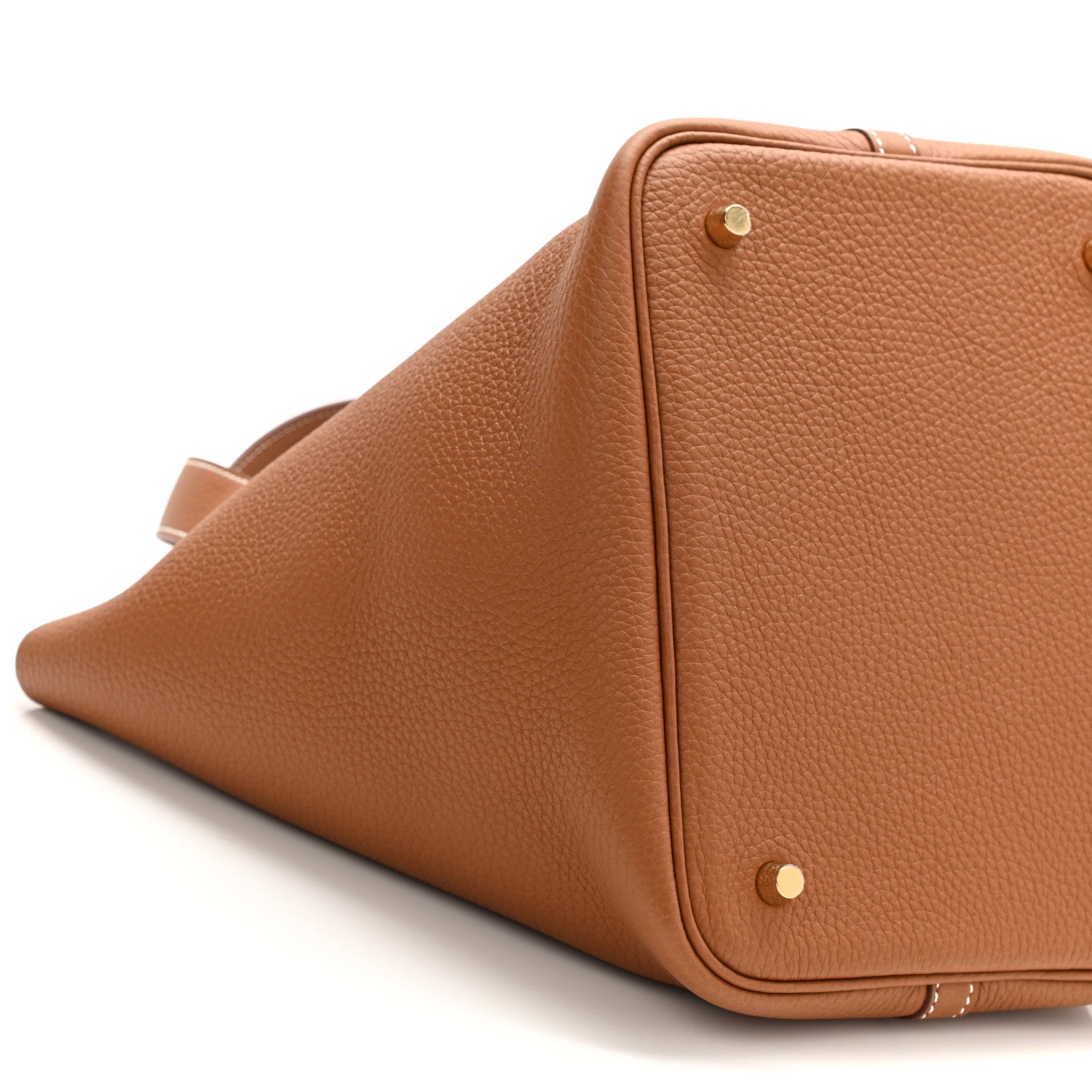 Hermes Taurillon Clemence Picotin Lock 22 MM Gold 9 of 11