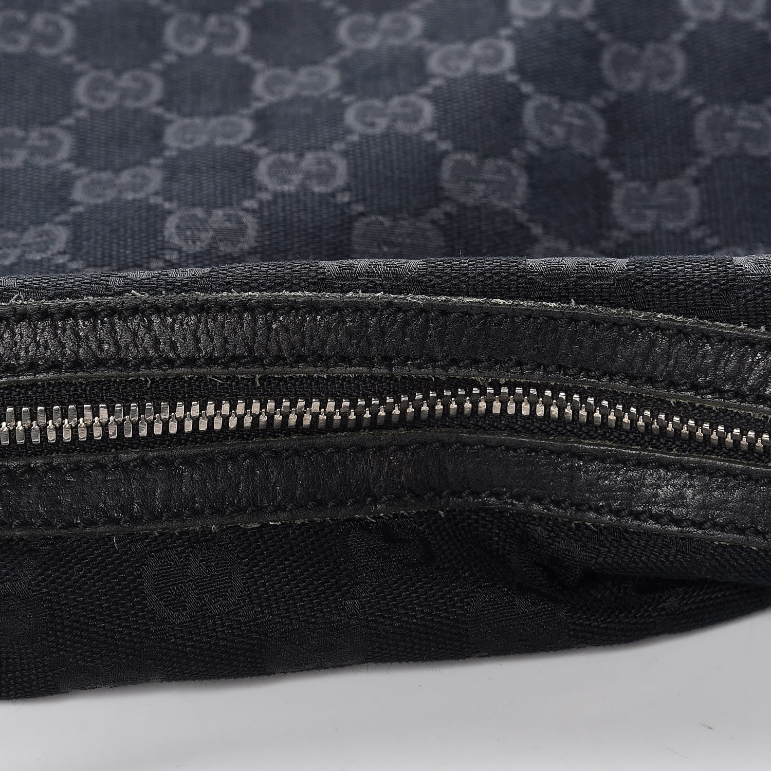 Gucci Monogram Large Princy Hobo Black 11 of 13