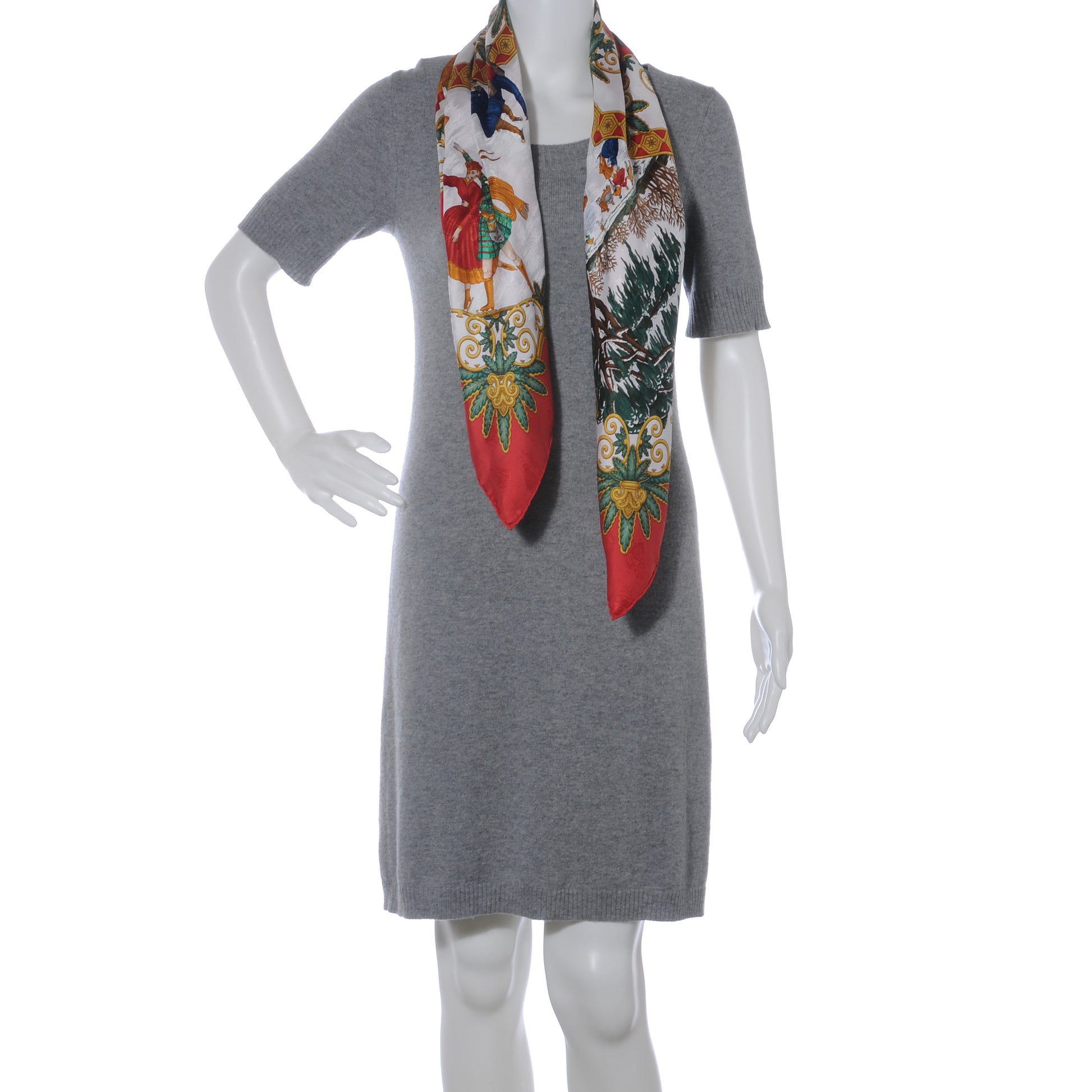 Hermes Silk Joies D Hiver Scarf 90 3 of 5