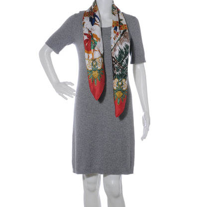 Hermes Silk Joies D Hiver Scarf 90 3 of 5