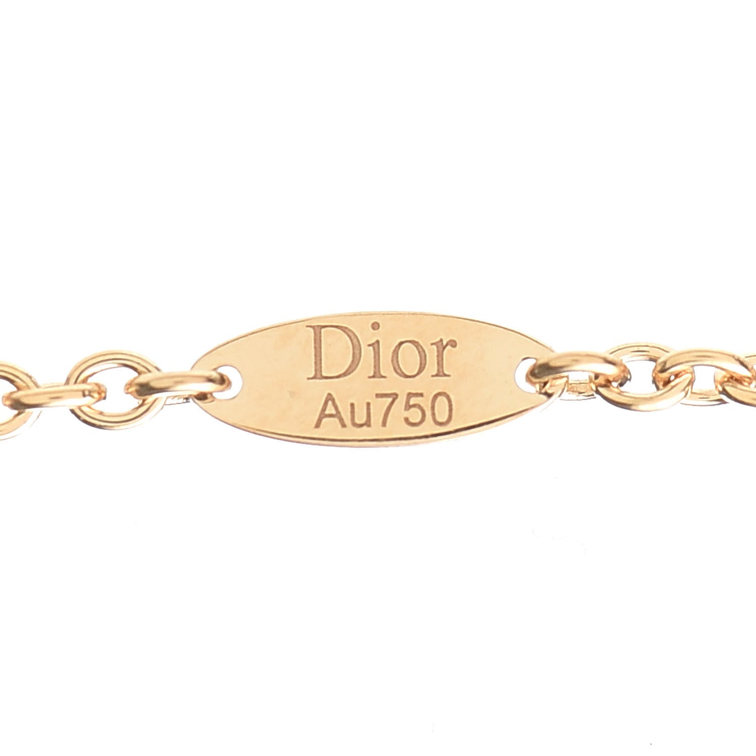 Christian Dior 18K Yellow White Gold Diamond Black Onyx Mother of Pearl Rose Celeste Medallion Pendant Necklace 7 of 8