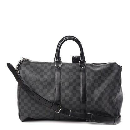 Louis Vuitton Damier Graphite Keepall Bandouliere 45 1 of 15