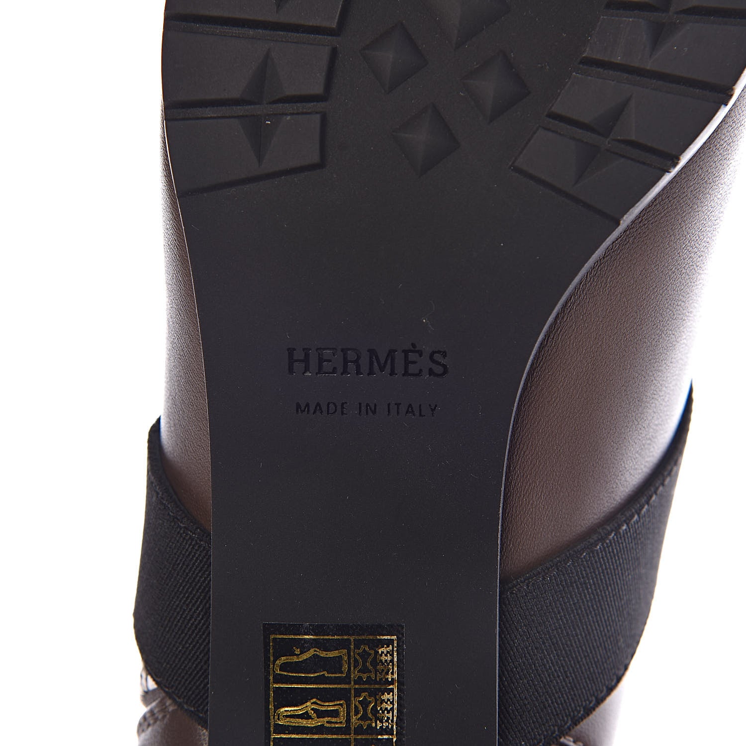 Hermes Nappa Calfskin Technical Canvas Shocky Ankle Boots 38.5 Gris Galet 6 of 9