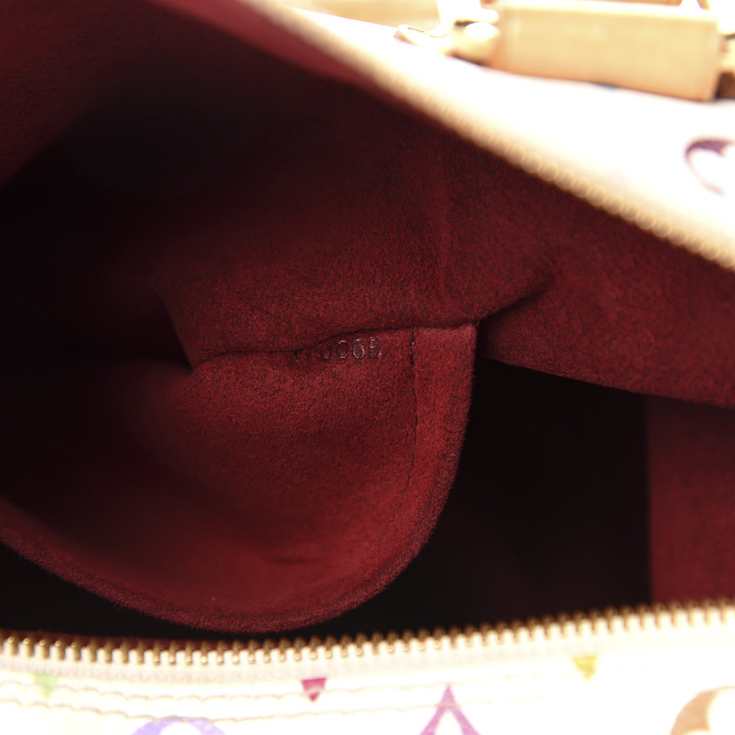 Louis Vuitton Monogram Multicolor Speedy 30 White 6 of 12