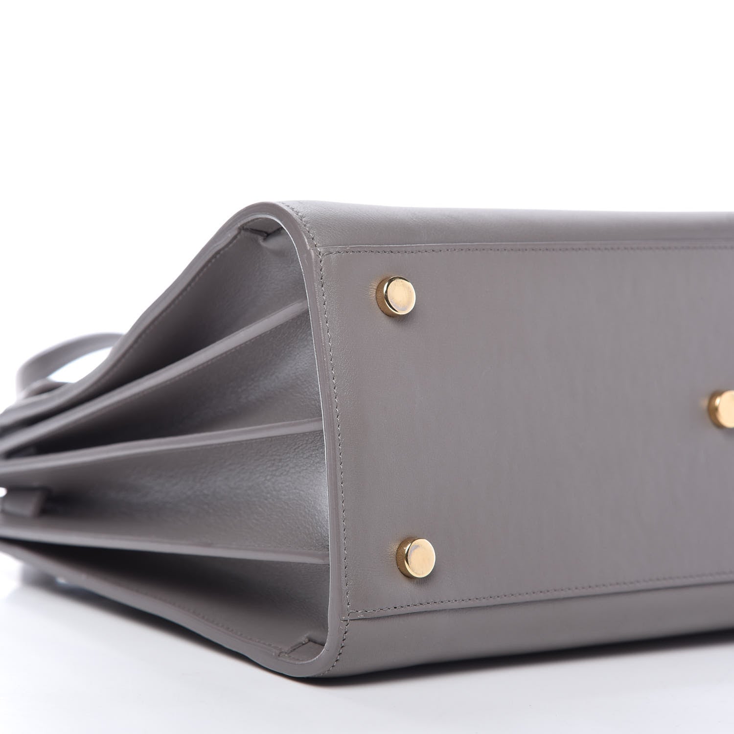 Saint Laurent Calfskin Small Sac De Jour Fog 6 of 10