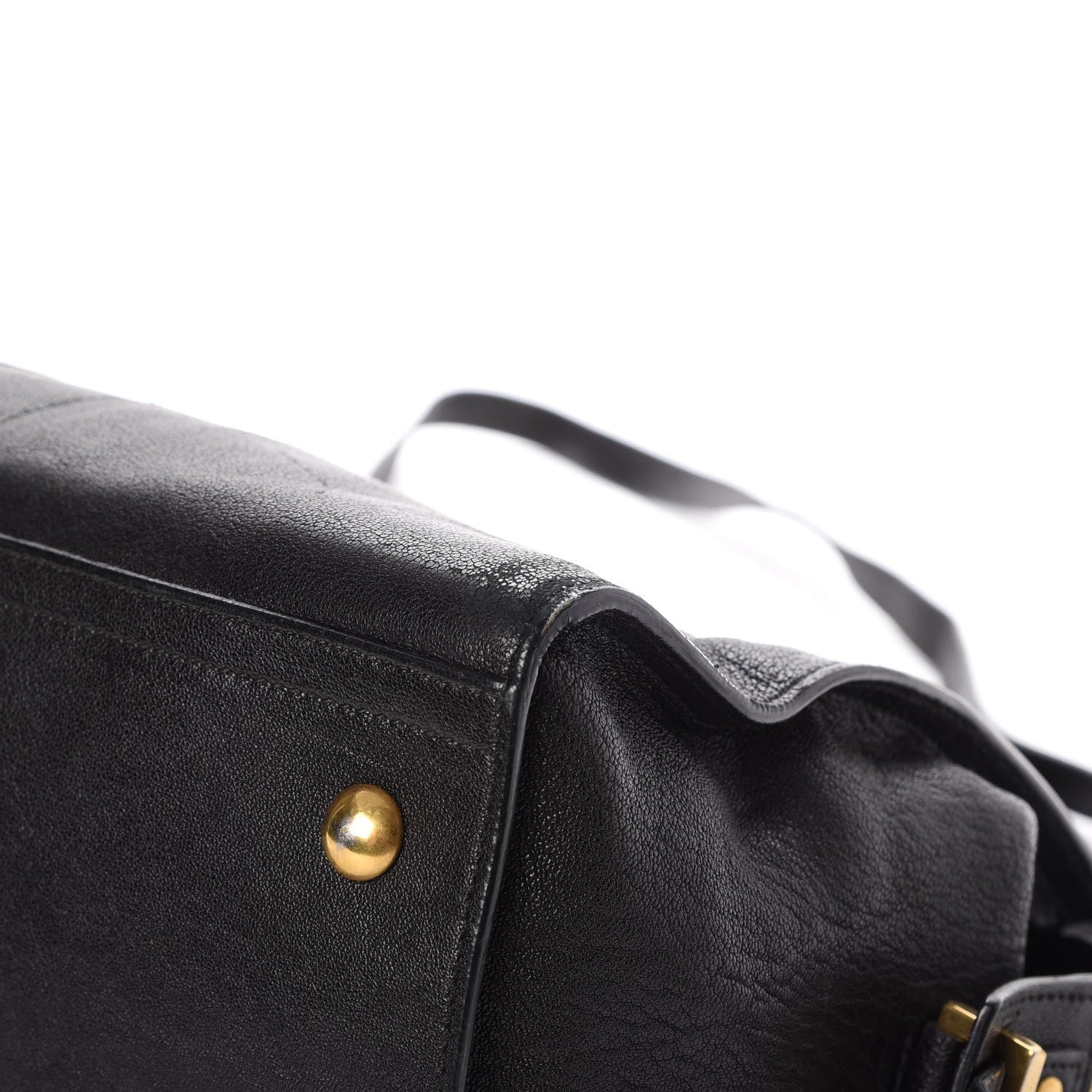 Saint Laurent Sheepskin Small Cabas ChYc Black 19 of 21