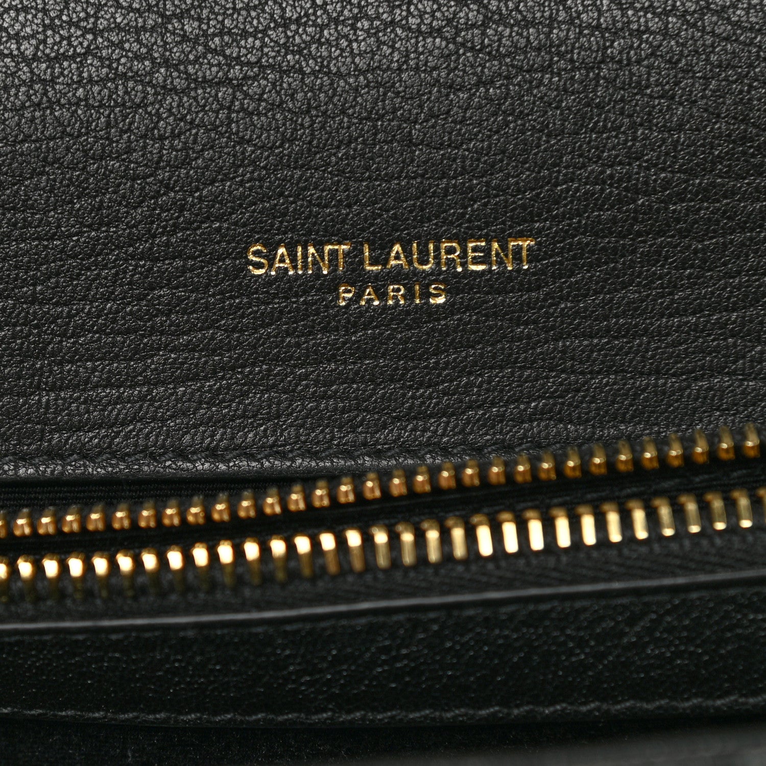 Saint Laurent Sheepskin Matelasse Chevron Monogram Medium College Bag Black 6 of 11