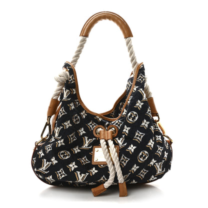 Louis Vuitton Canvas Monogram Cruise Bulles MM Navy 1 of 9