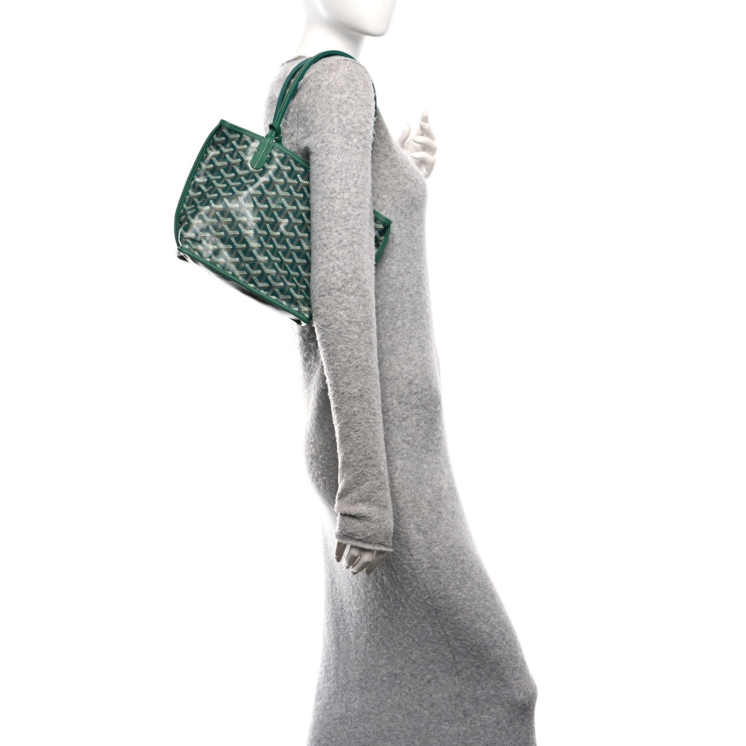 Goyard Goyardine Reversible Mini Anjou Green 2 of 17