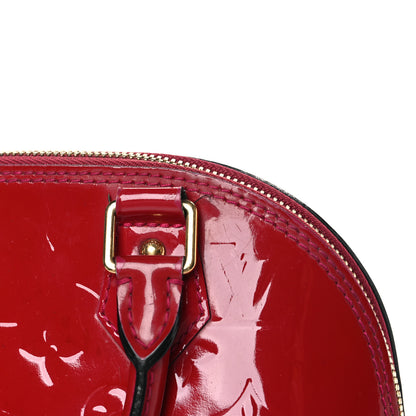 Louis Vuitton Vernis Alma BB Rose Indien 9 of 12