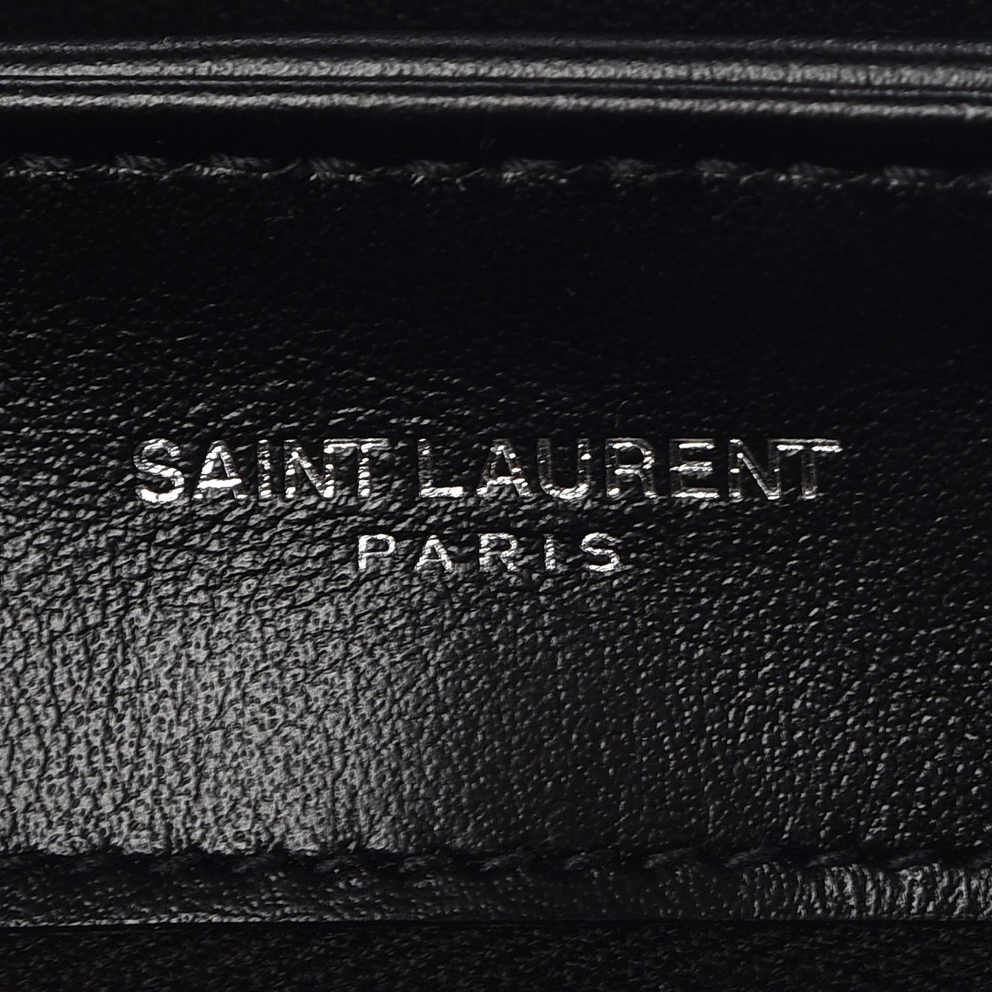 Calfskin Y Quilted Monogram Toy Loulou Crossbody Bag Black
