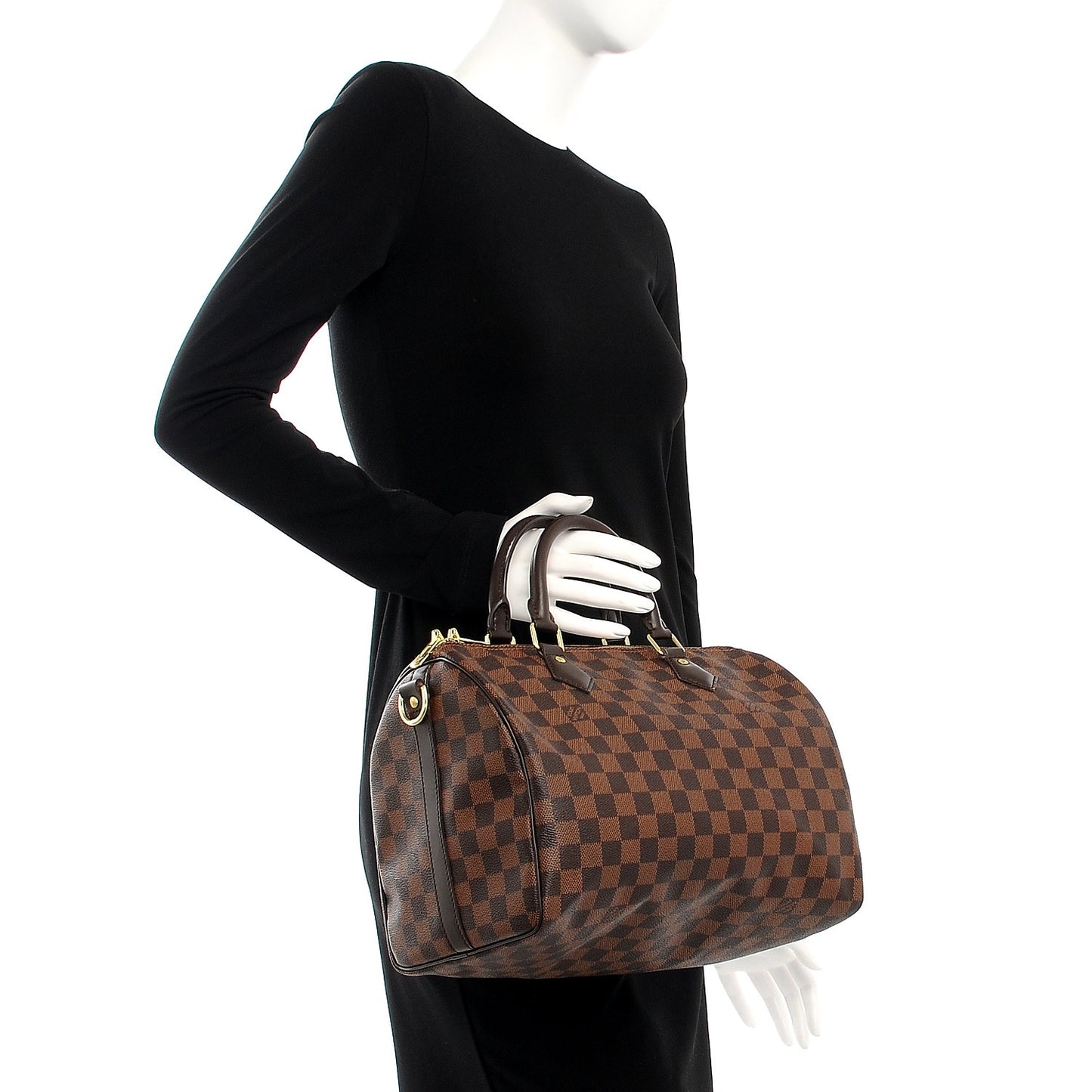 Damier Ebene Speedy Bandouliere 30