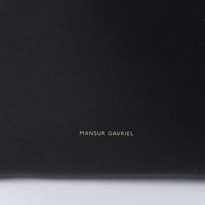 Mansur Gavriel Saffiano Bucket Bag Black Ballerina 11 of 11