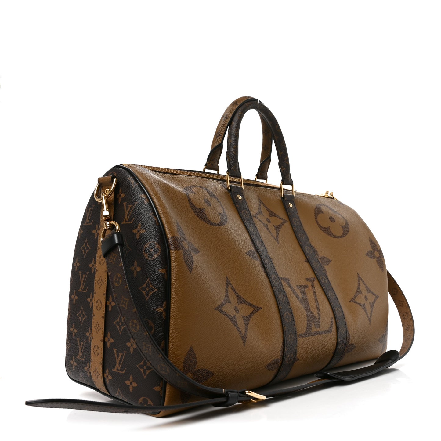 Reverse Monogram Giant Keepall Bandouliere 45