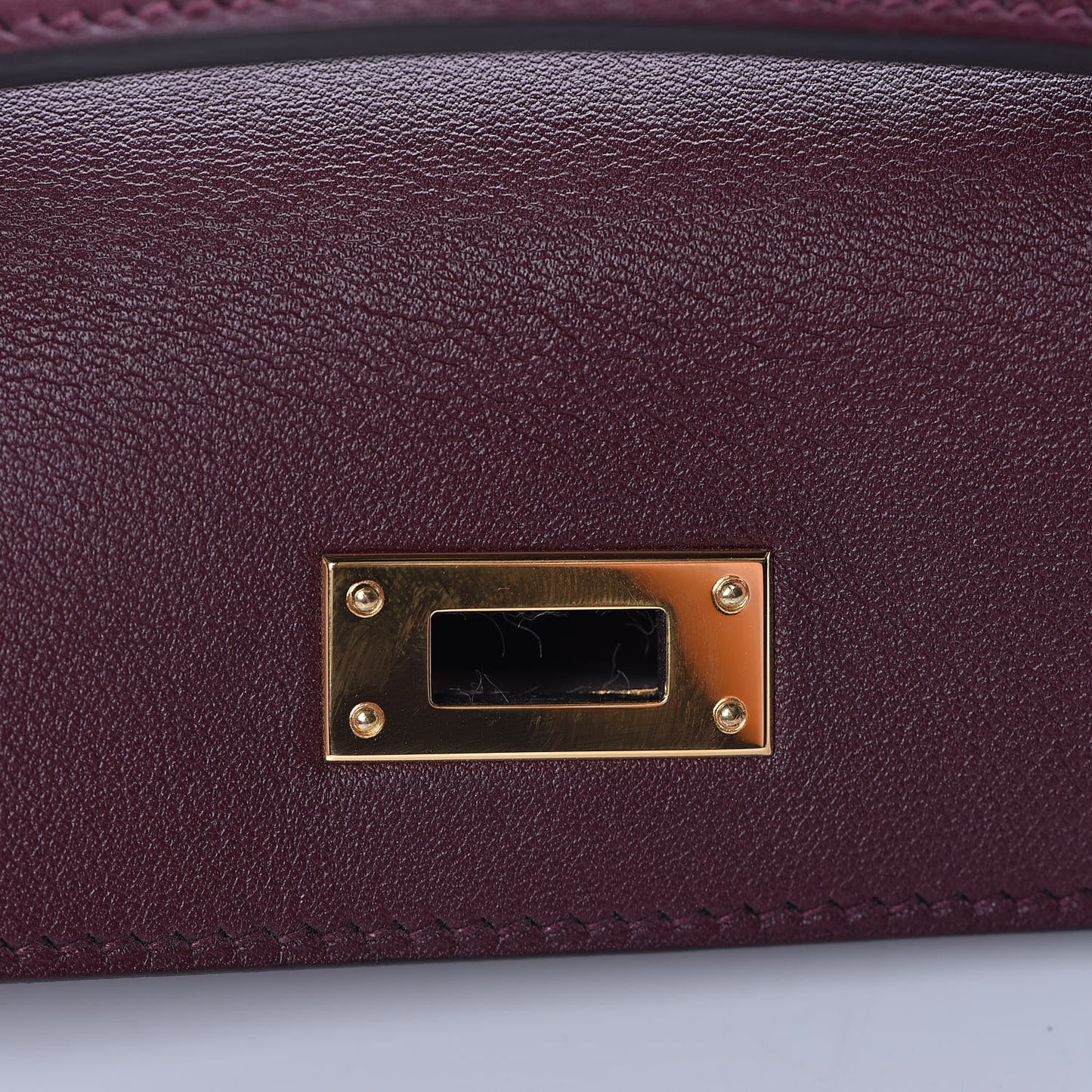 Swift Kelly Cut Clutch Pochette Bordeaux