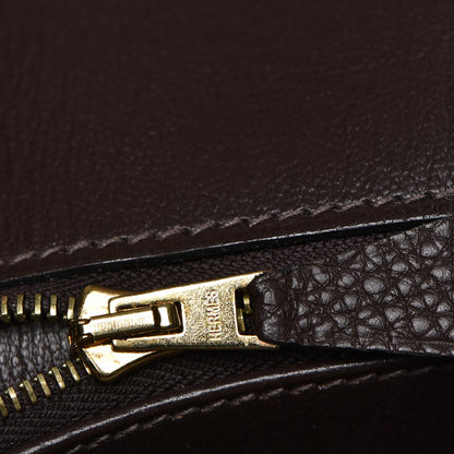 Hermes Togo Birkin 40 Chocolate 16 of 29