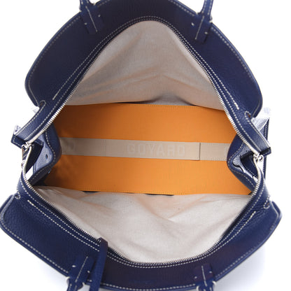 Goyard Goyardine Sac Hardy Pet Carrier PM Navy 5 of 9