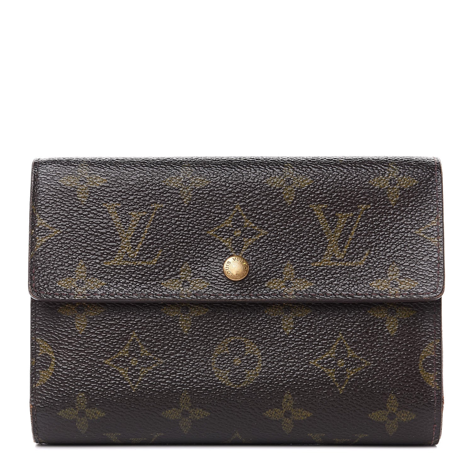 Louis Vuitton Monogram Porte Tresor Etui Papiers Wallet 1 of 15