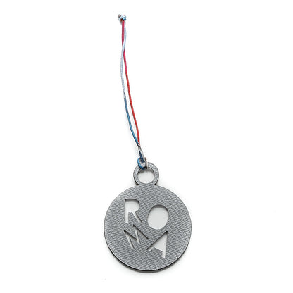 Hermes Togo Epsom Petit H Roma Bag Charm Gris Tourterelle Gris Mouette 1 of 3