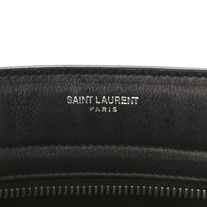 Saint Laurent Calfskin Stud Sac De Jour Clutch Black 7 of 9