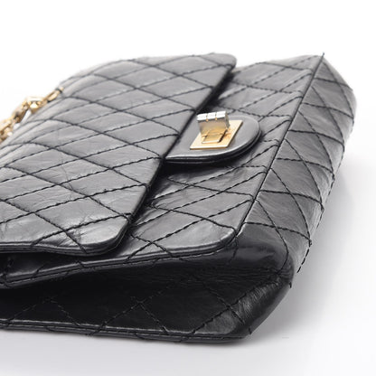 Chanel Aged Calfskin 50th Anniversary 2.55 Reissue 225 Flap Black 10 of 13