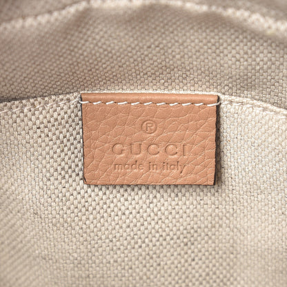 Gucci Pebbled Calfskin Small Soho Disco Bag Camelia 6 of 7