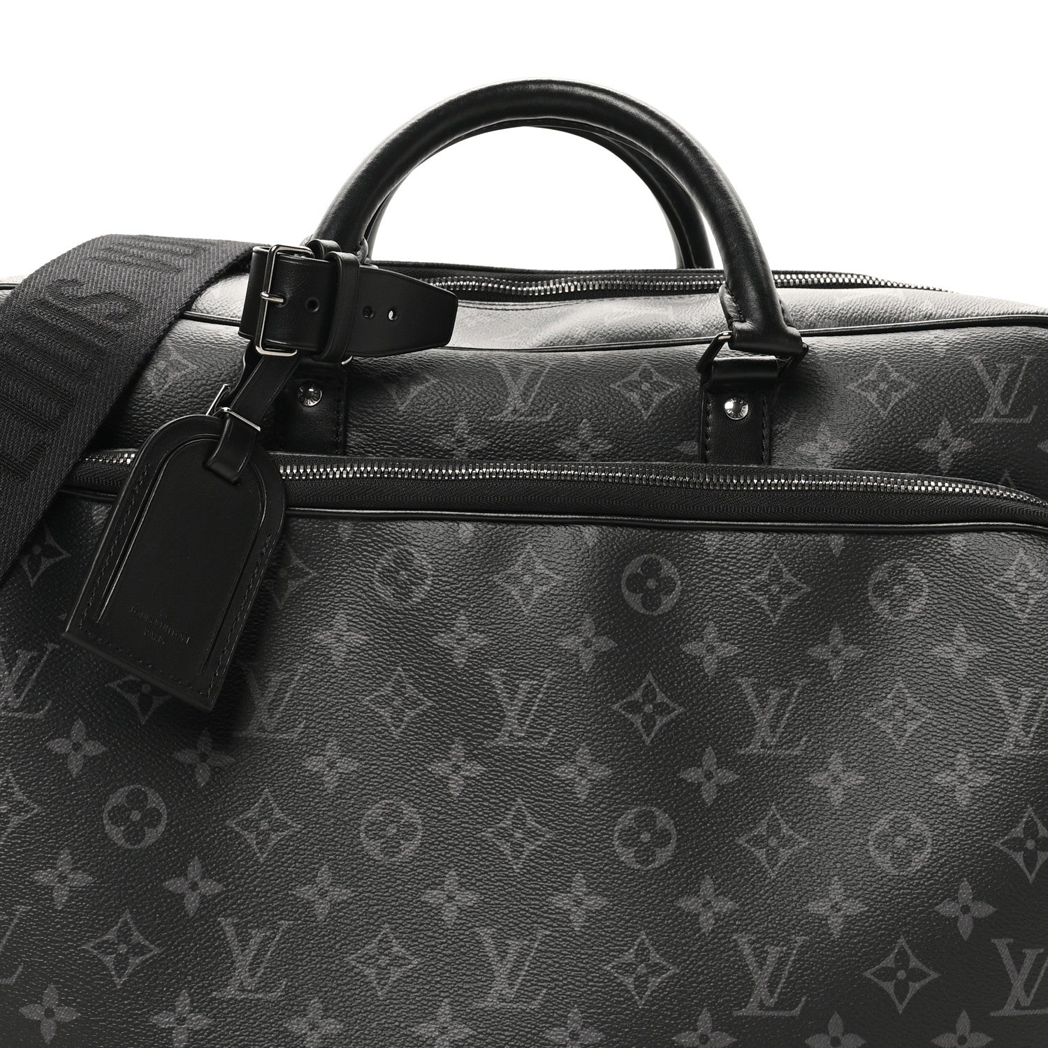 Louis Vuitton Monogram Eclipse Weekender Bag 7 of 9