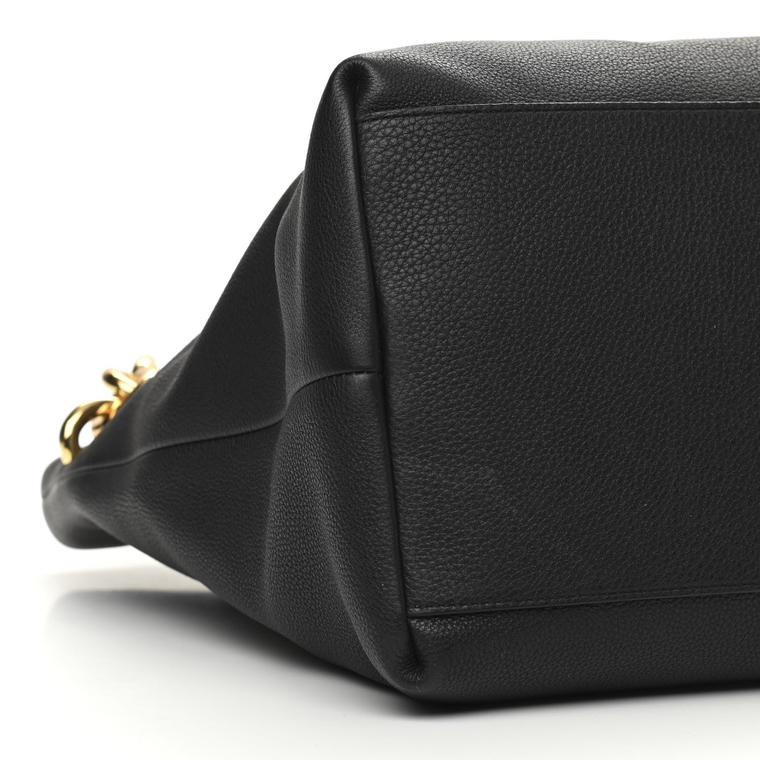 Bottega Veneta Grained Calfskin Saint Germain Tote Black 7 of 8
